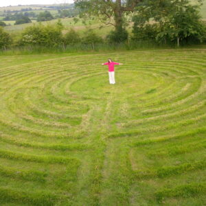 Launde Abbey Labryinth